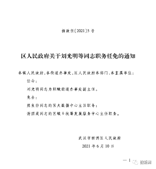 环河街人事任命动态，最新调整及其深远影响